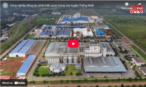 CÔNG NGHIỆP ĐỘNG LỰC PHÁT TRIỂN QUAN TRỌNG CỦA HUYỆN THỐNG NHẤT